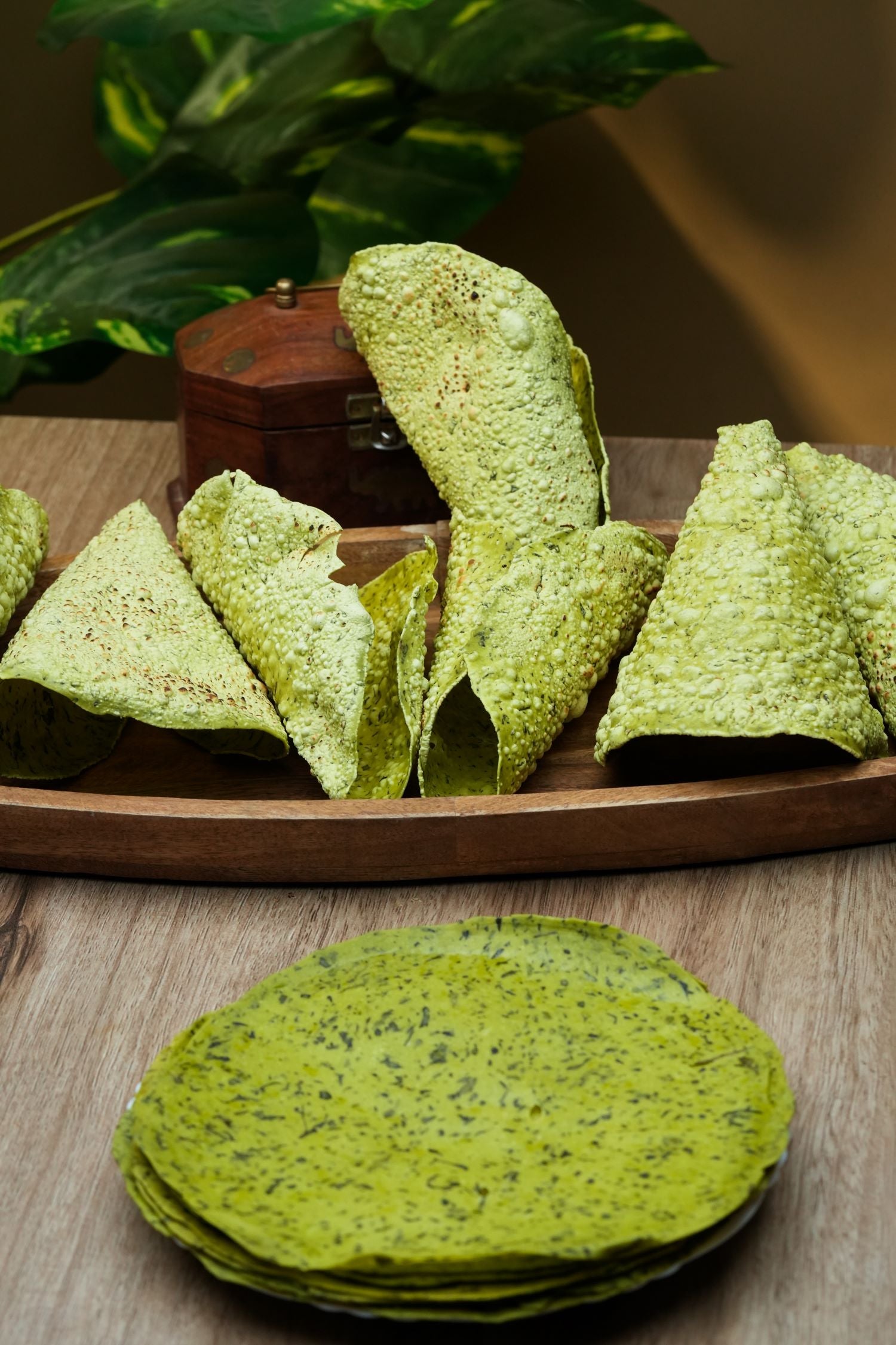 Mint Pudina Papad